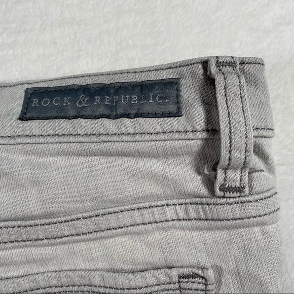 GUC Rock & Republic White Jean Shorts - Picture 4 of 4